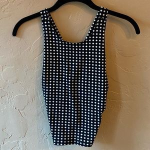 Abercrombie & Fitch Polka Dot Tank Top